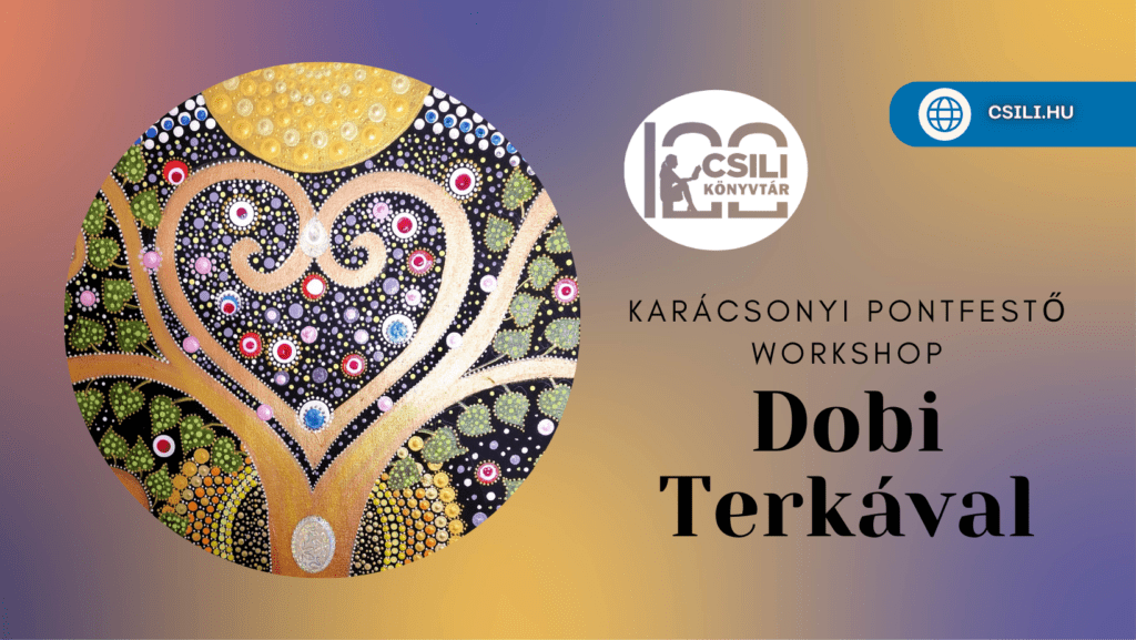 Pontmandala-festő workshop Dobi Terkával