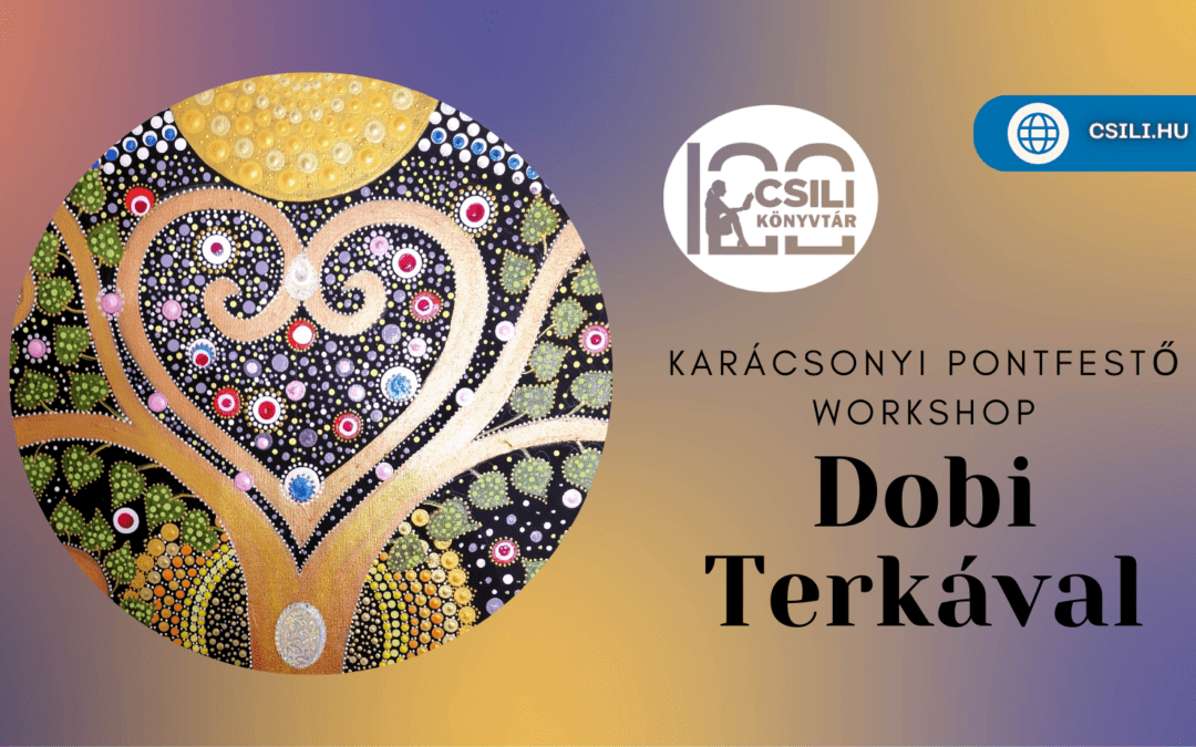 Pontmandala-festő workshop Dobi Terkával