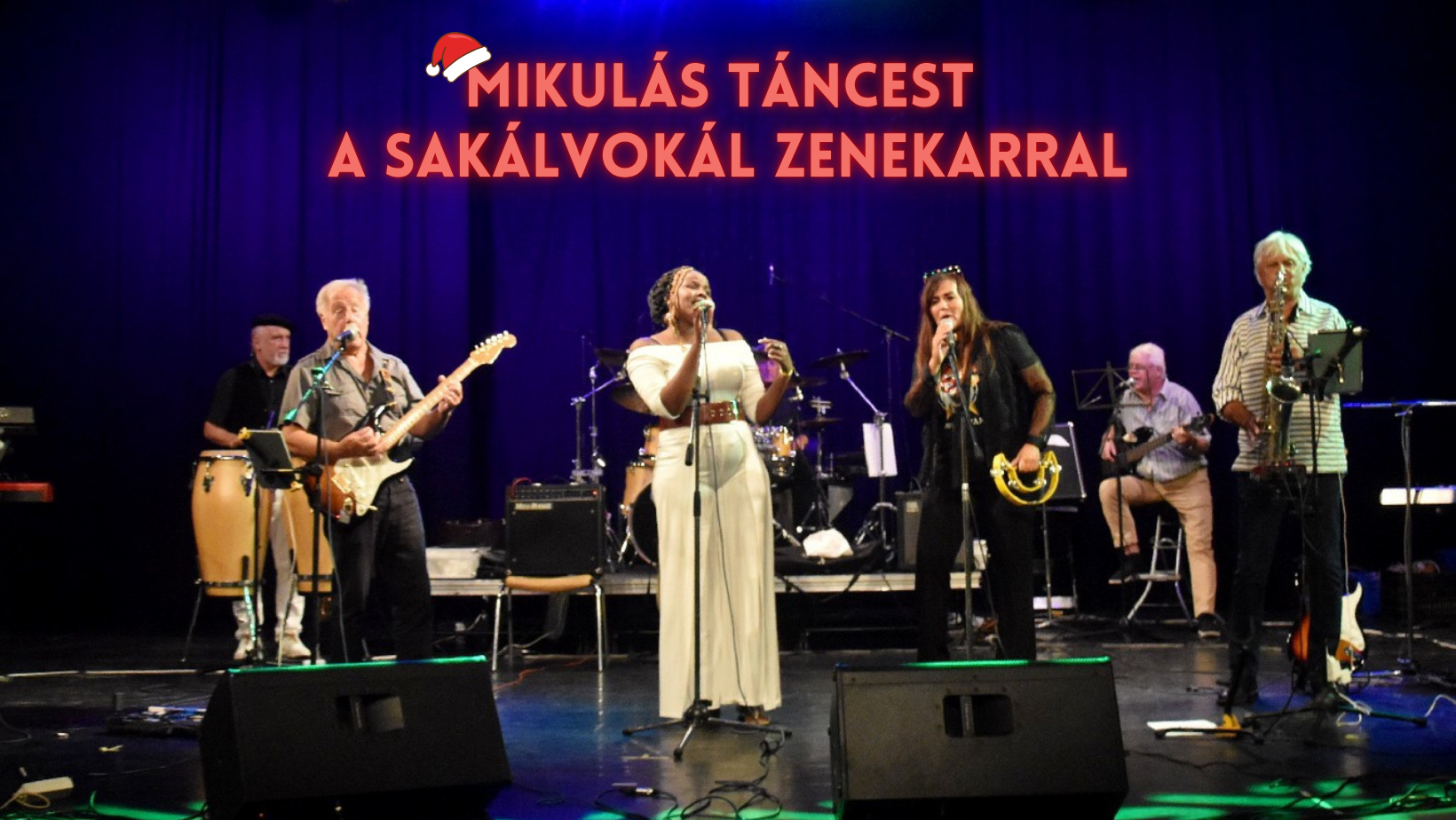 Mikulás táncest a SakálVokál zenekarral