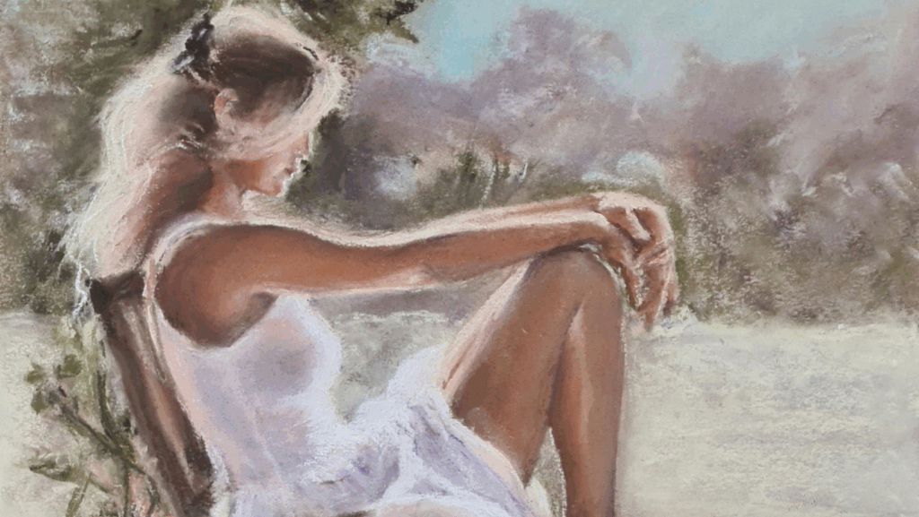 Papp Andrea nőnapi festmény kiállítása – Lélekportré, avagy kreatív terápia