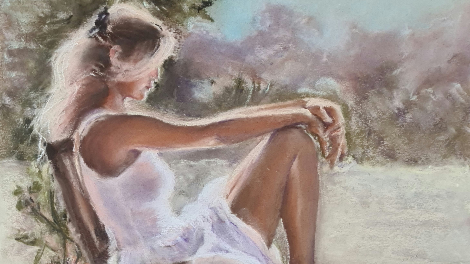 Papp Andrea nőnapi festmény kiállítása – Lélekportré, avagy kreatív terápia